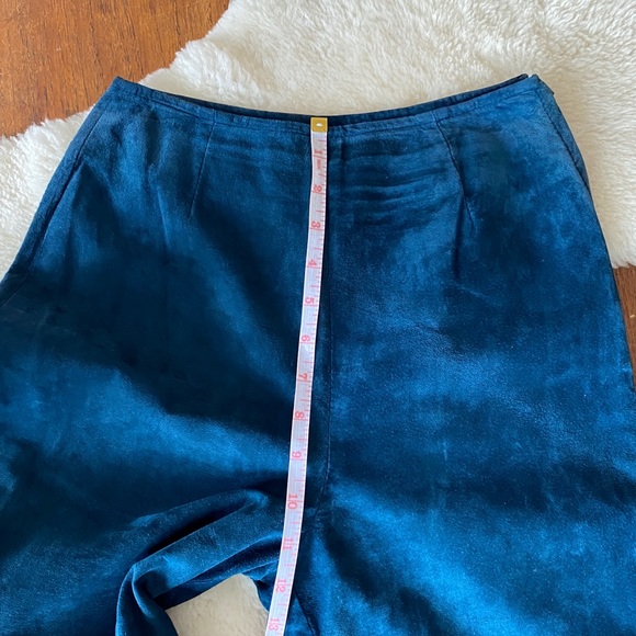 DANIER Vintage High Waisted Suede Pants - Picture 4 of 14